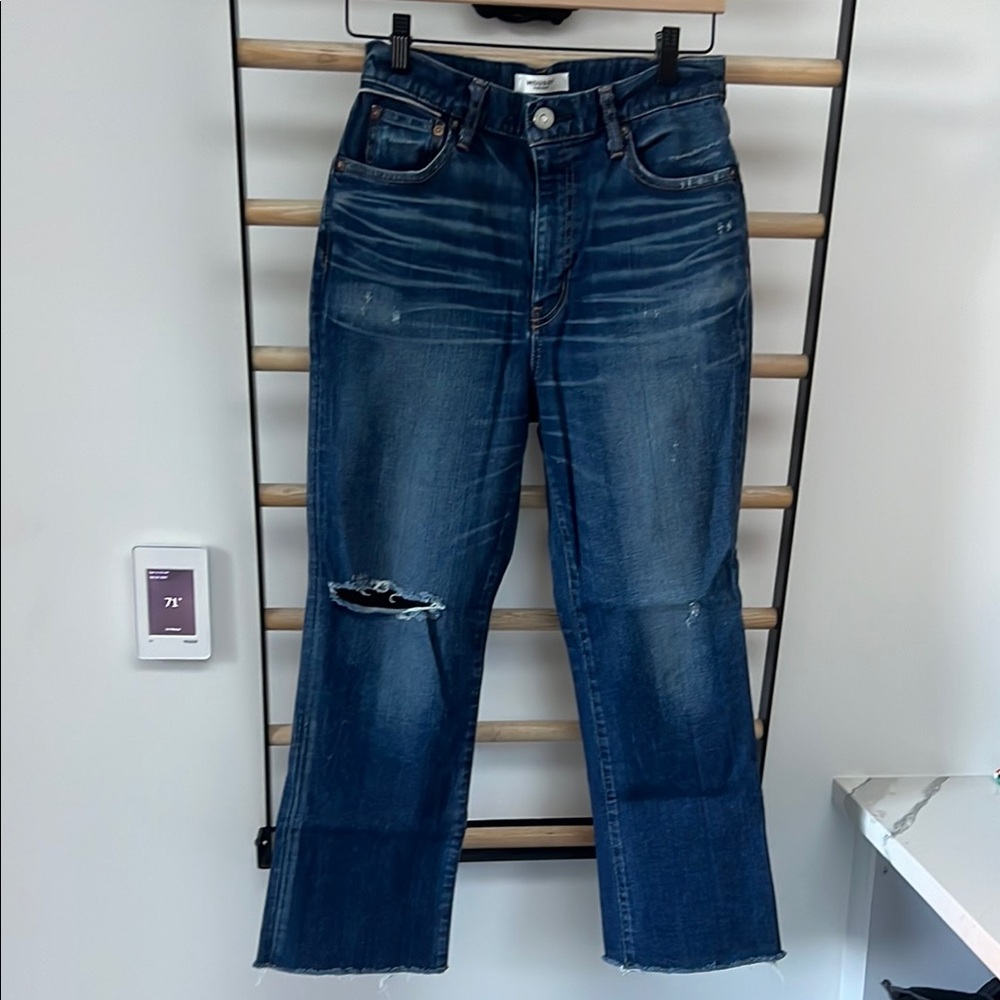 Moussy Blue Distressed Women's Jeans size 28